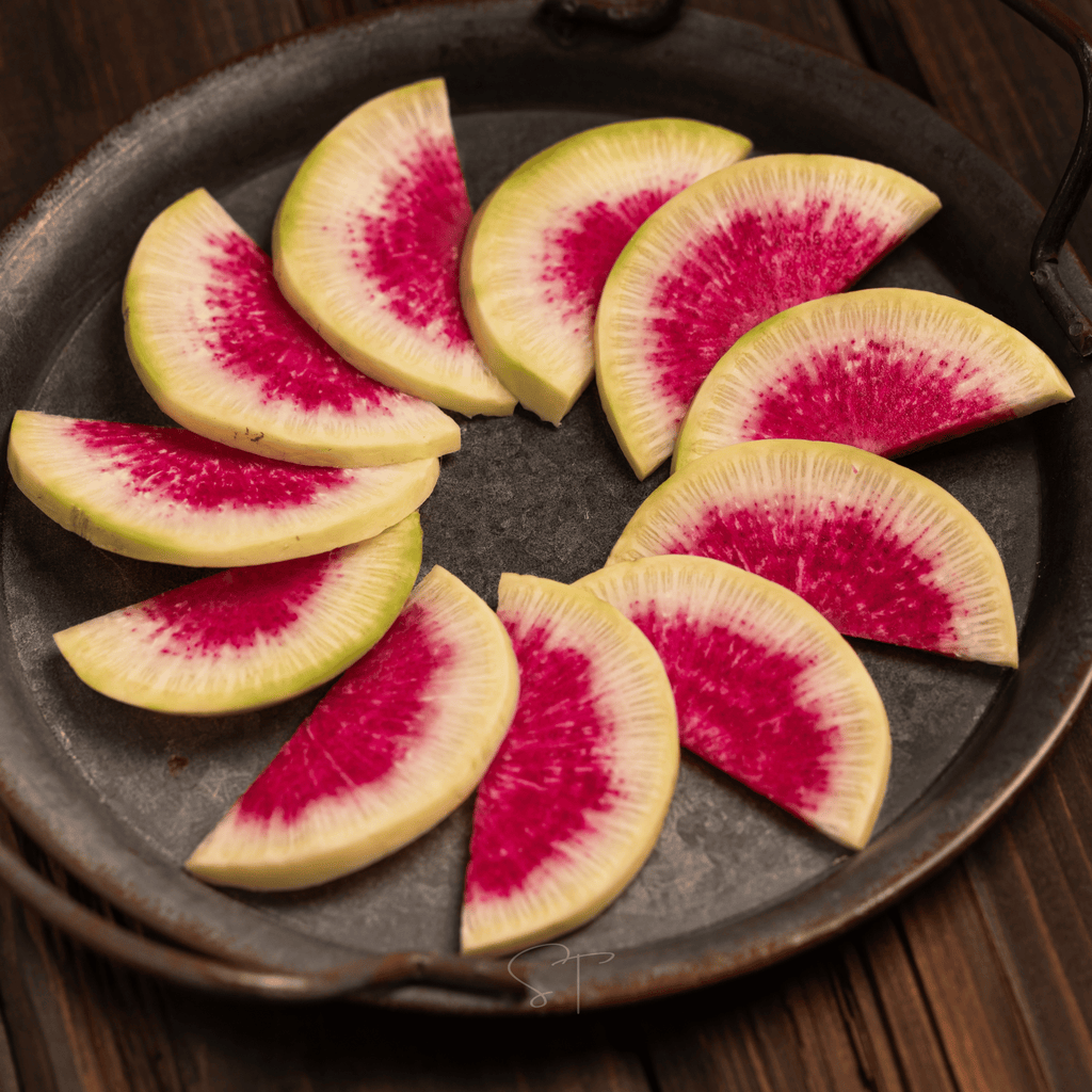 Watermelon Radish – 50 Seeds Southern Seeds